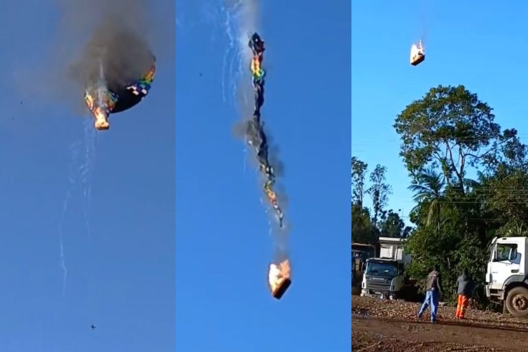 Queda de balão em Santa Cataria deixa ao menos oito mortos 8 Balao-cai-em-Santa-Catarina