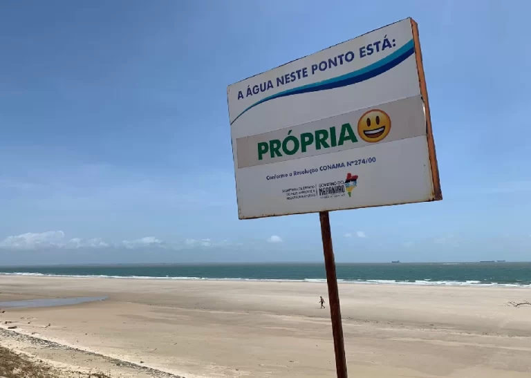 Laudo aponta 16 trechos próprios para banho em praias da Grande São Luís 4 banho