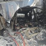 video:-incendio-atinge-oficina-de-veiculos-no-bairro-cutim-anil,-em-sao-luis