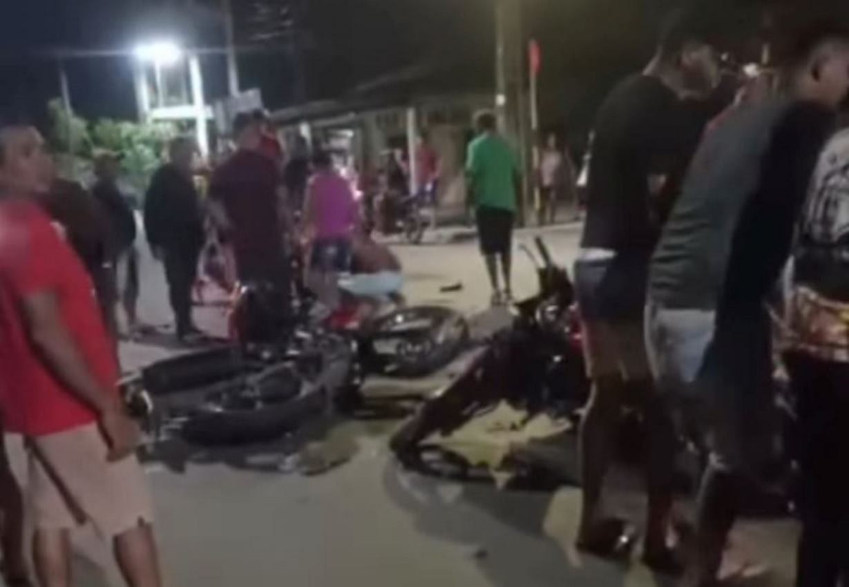 motociclista-morre-apos-colisao-entre-duas-motos-na-cidade-olimpica;-em-uma-das-motocicletas-havia-4-pessoas