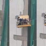 video:-trabalhadores-ficam-presos-em-andaime-durante-chuva-com-ventania-em-imperatriz